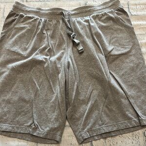 Merona Gray Athletic Shorts with Elastic Waistband